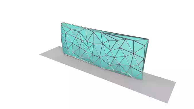 Triangulated Wall random points v3