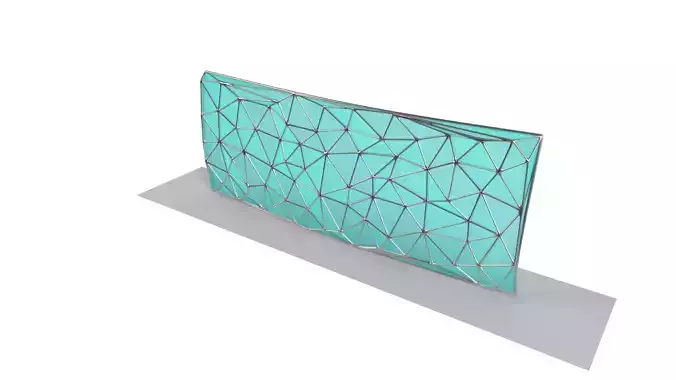 Triangulated Wall random points v4