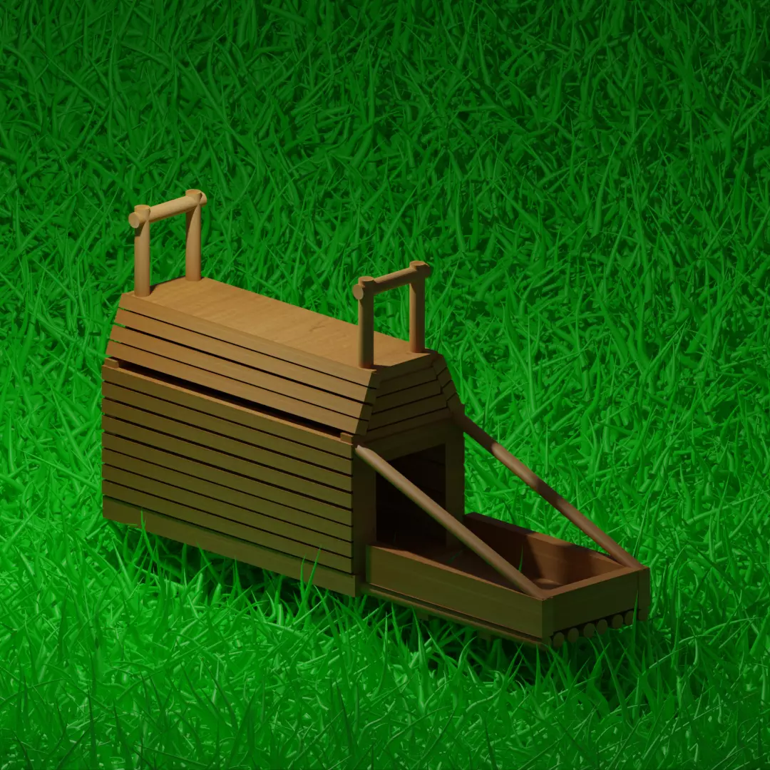 bird feeders Free low-poly 3D model