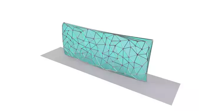 Triangulated Wall random points v5