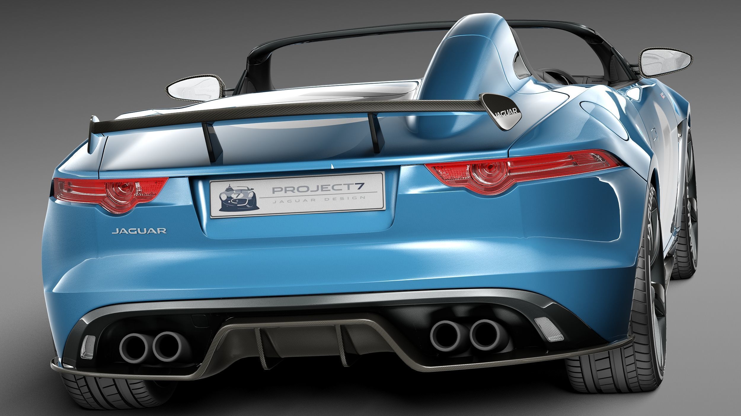 Jaguar Project 7 Concept 2013 3D model_5