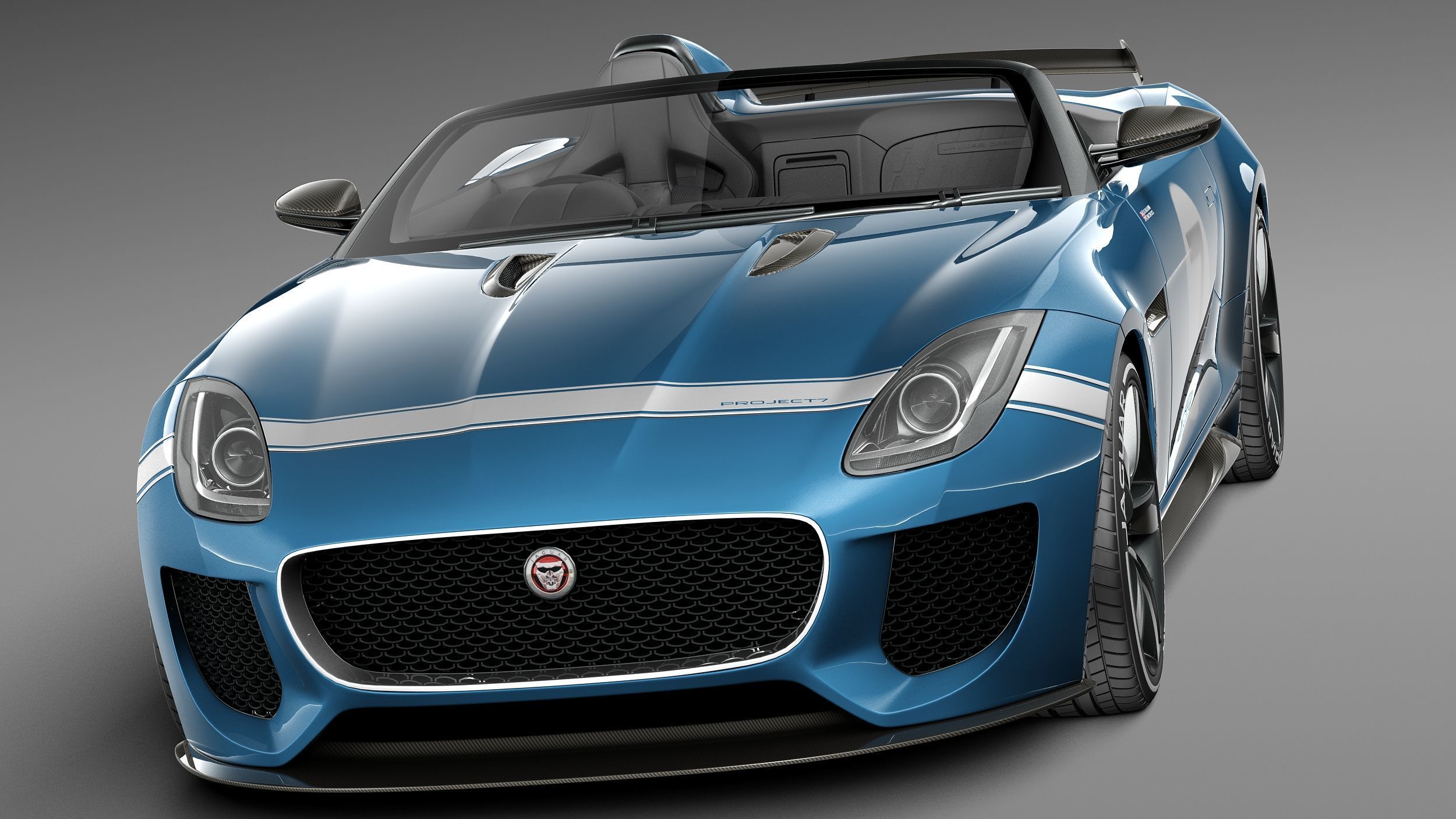 Jaguar Project 7 Concept 2013 3D model_1