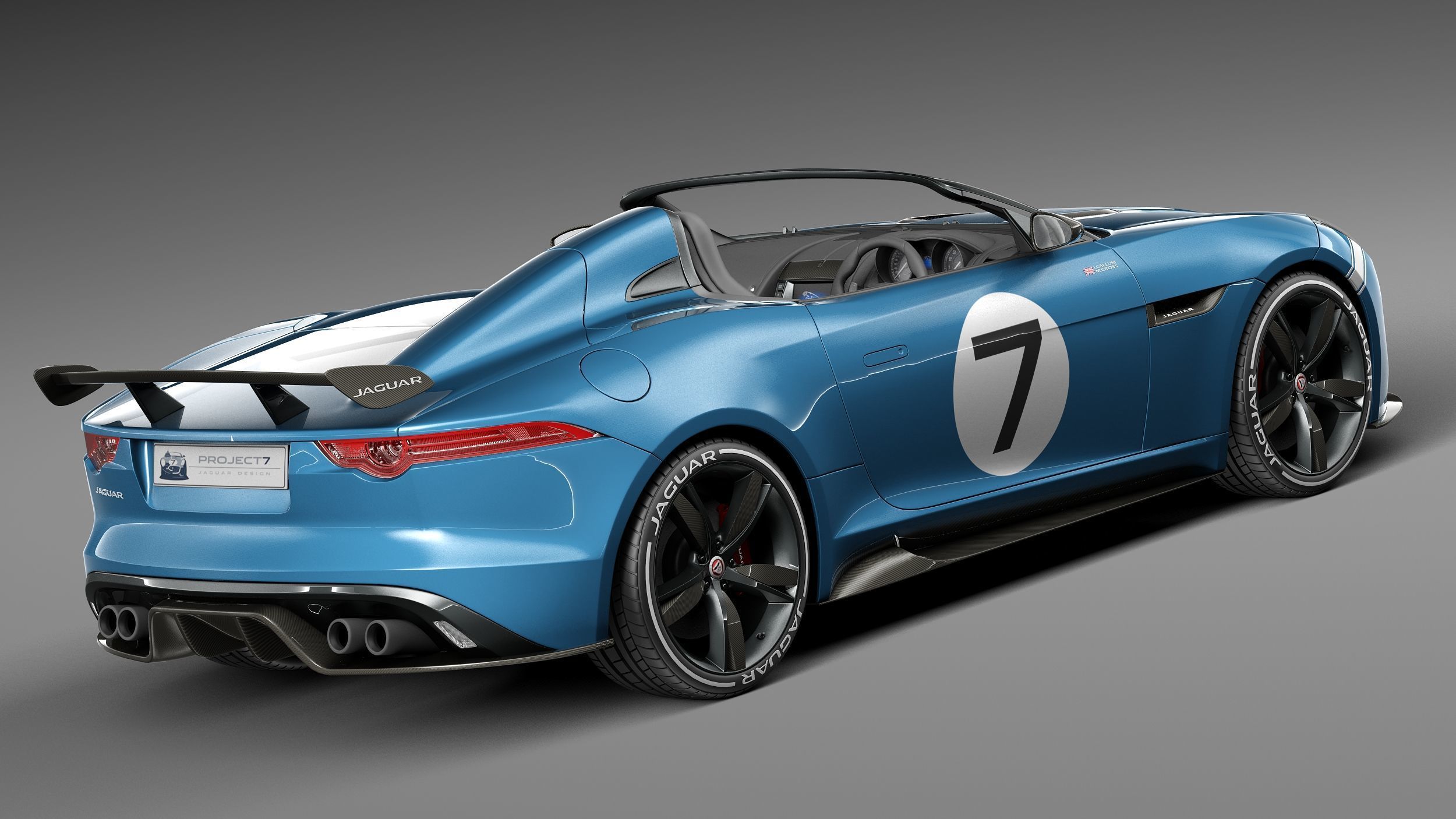 Jaguar Project 7 Concept 2013 3D model_4