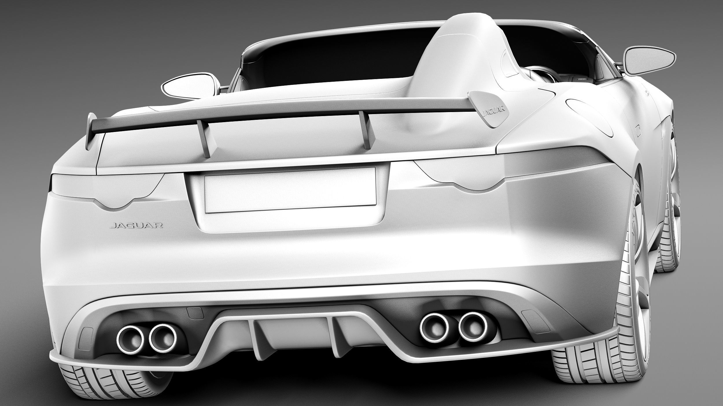 Jaguar Project 7 Concept 2013 3D model_13