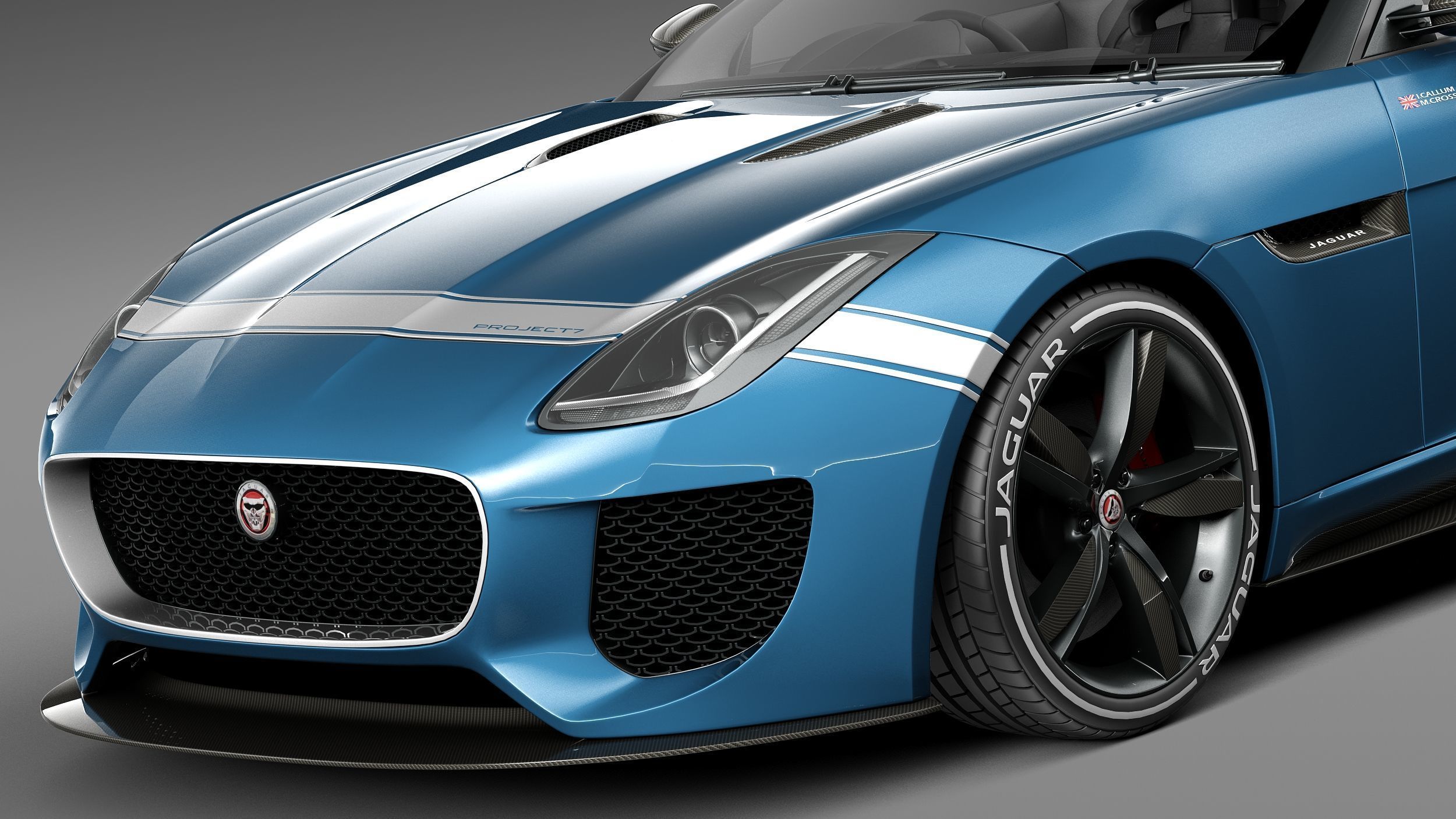 Jaguar Project 7 Concept 2013 3D model_2