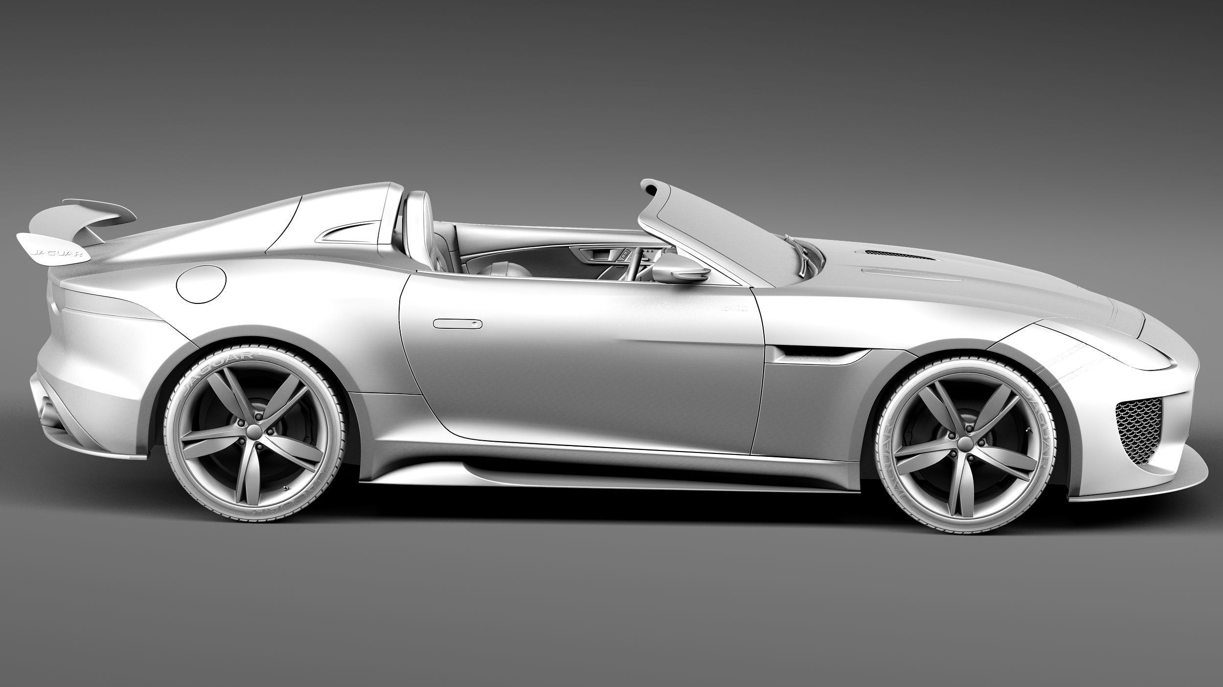 Jaguar Project 7 Concept 2013 3D model_14