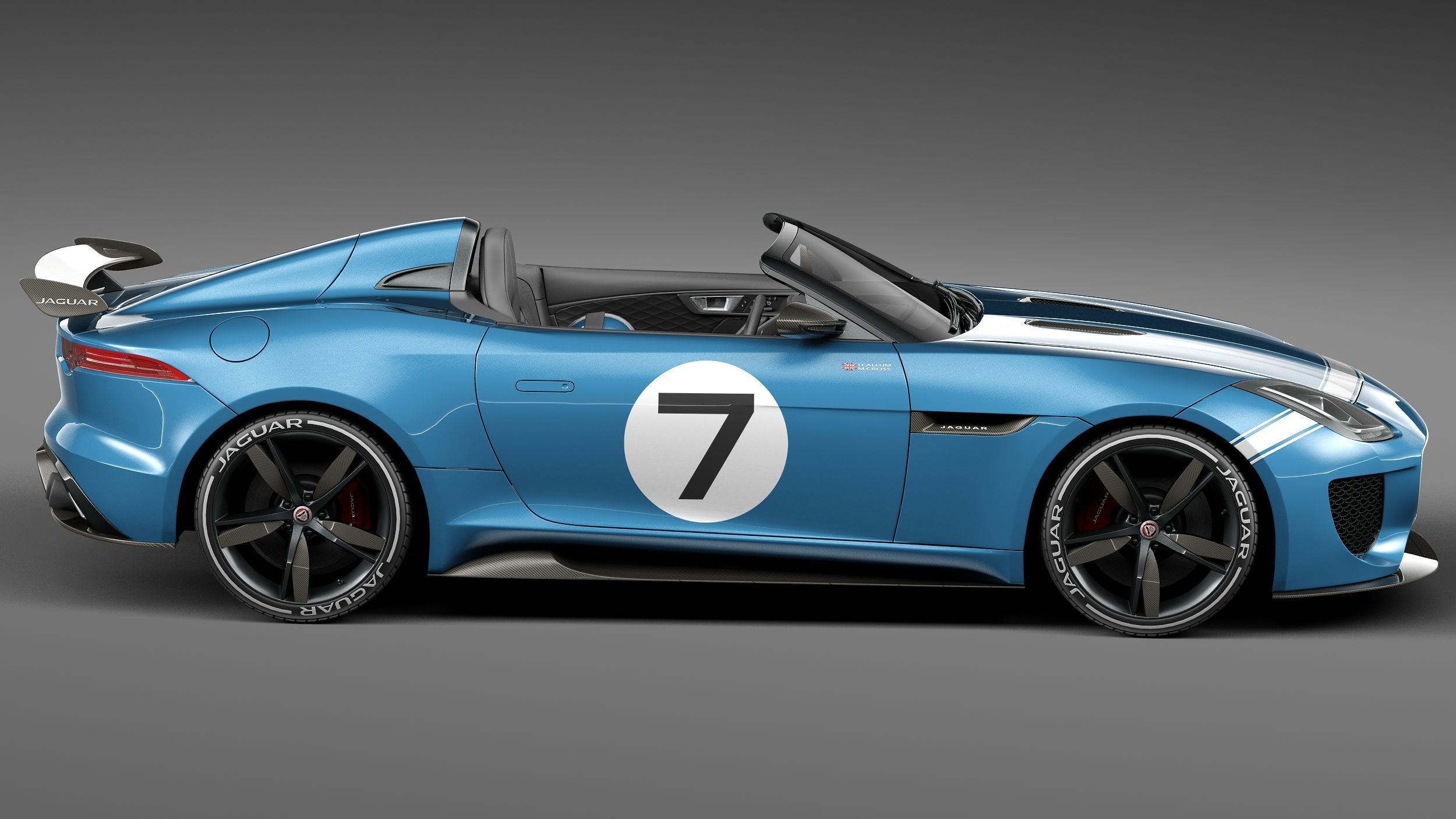 Jaguar Project 7 Concept 2013 3D model_6