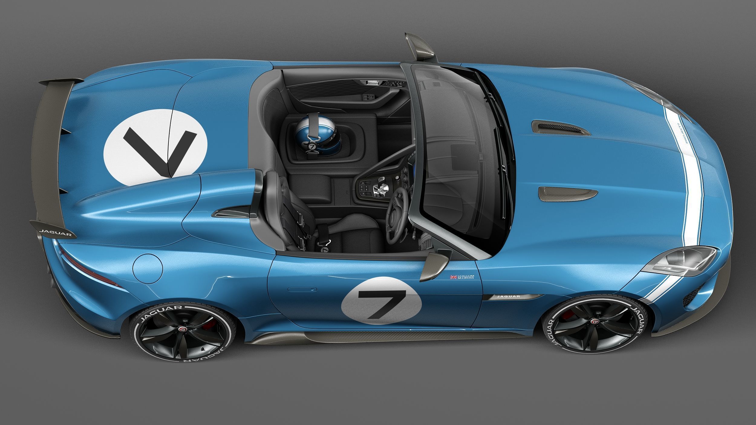 Jaguar Project 7 Concept 2013 3D model_7