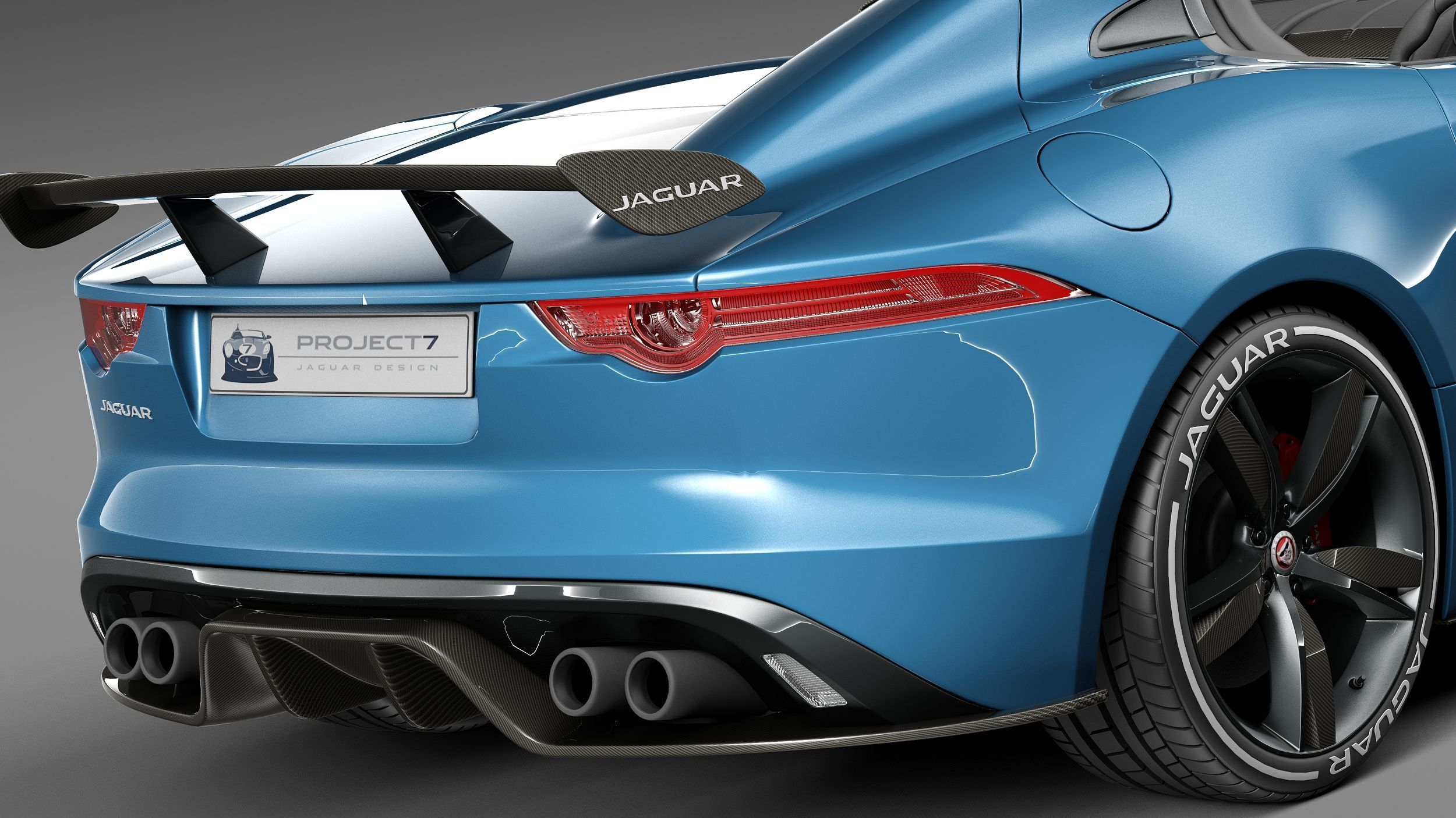 Jaguar Project 7 Concept 2013 3D model_3