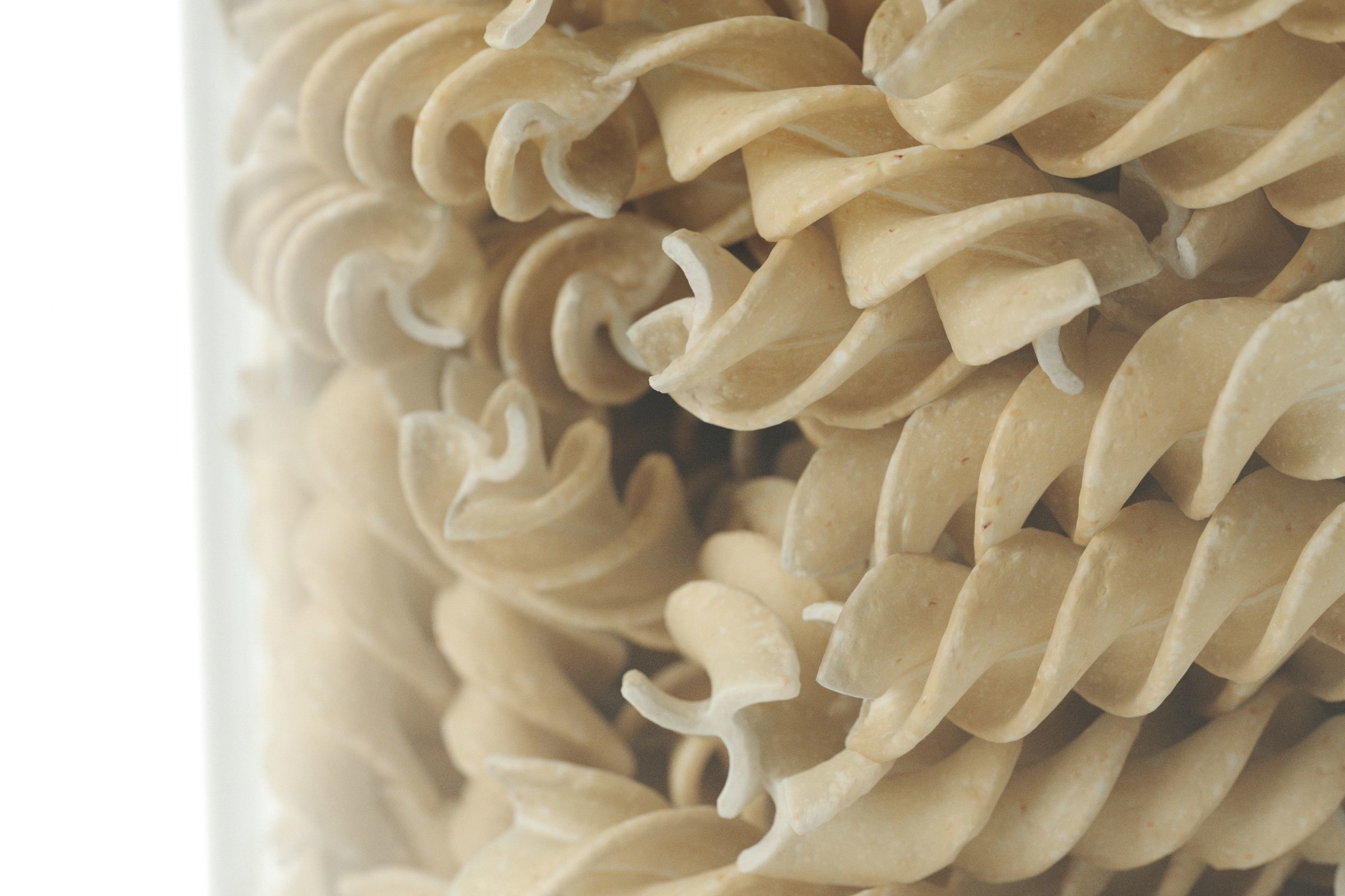 polypasta - Pasta Fusili 01 in glass with lid 3D model_4