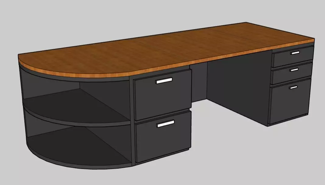 Computer Table 3D model