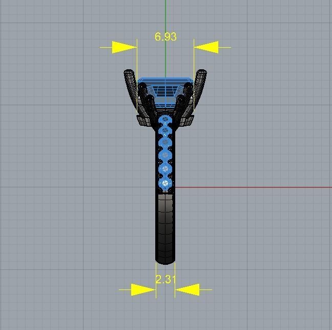 Engagement ring 3D print model_4