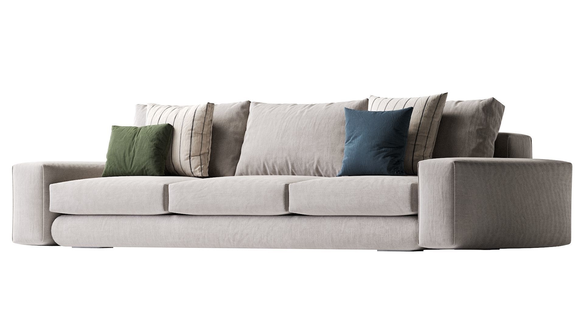 Hudson Sofa 3D model_16