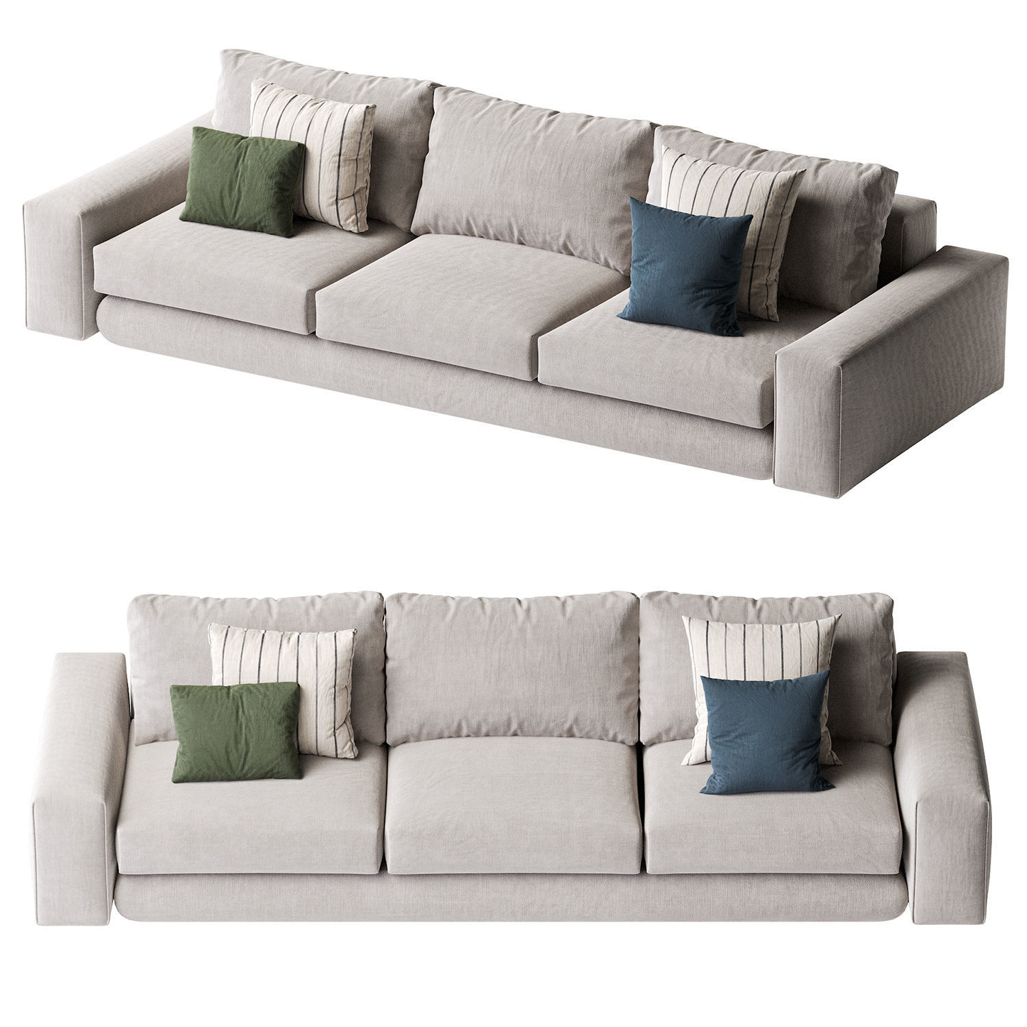 Hudson Sofa 3D model_37