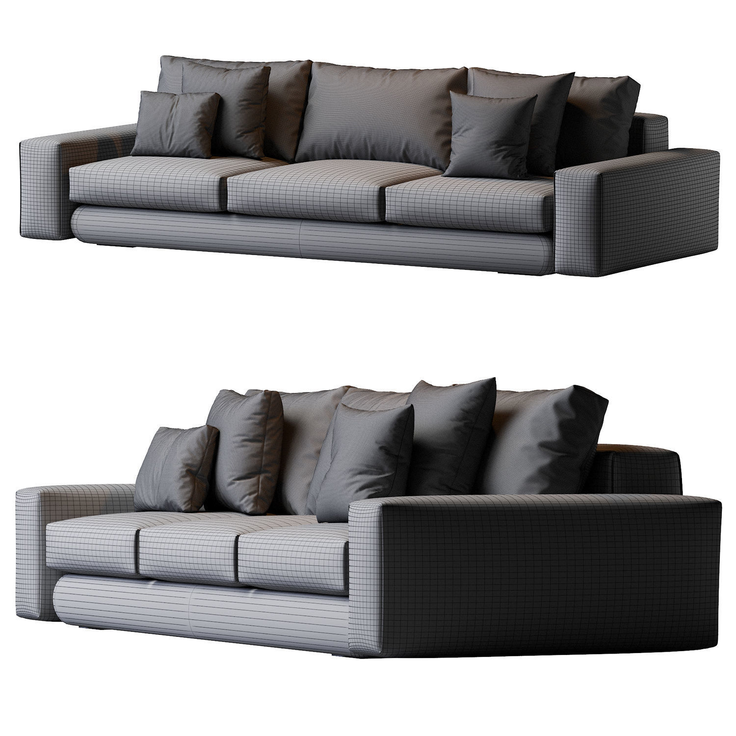 Hudson Sofa 3D model_35