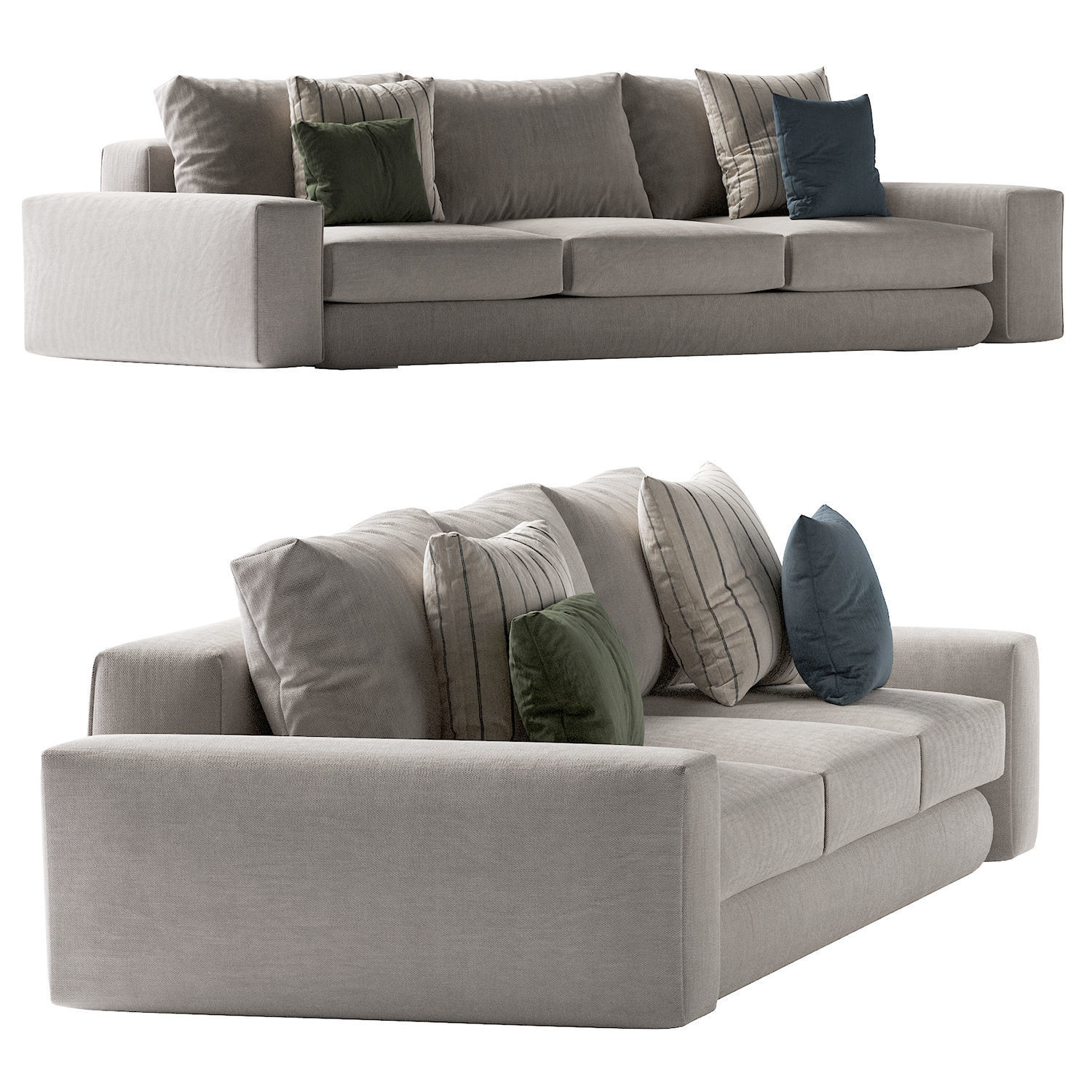 Hudson Sofa 3D model_36