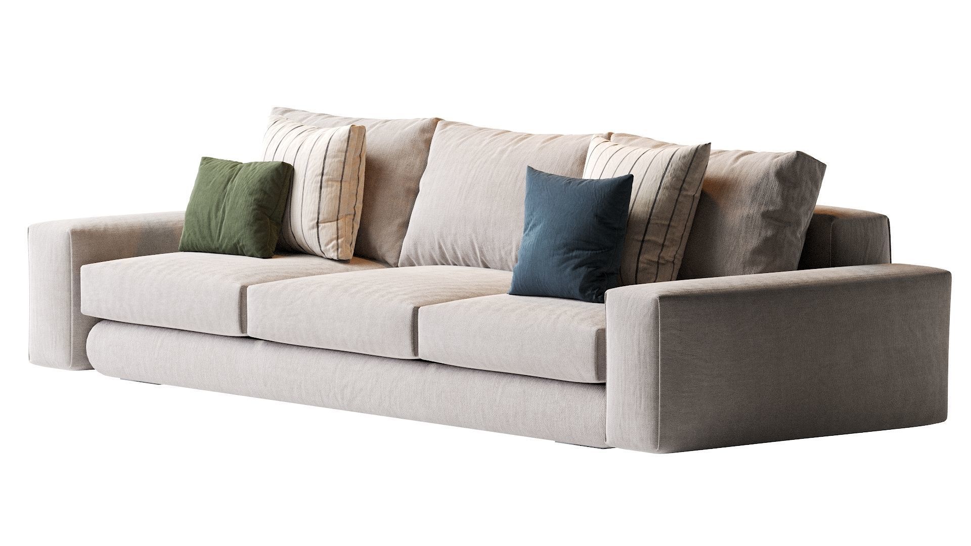 Hudson Sofa 3D model_2