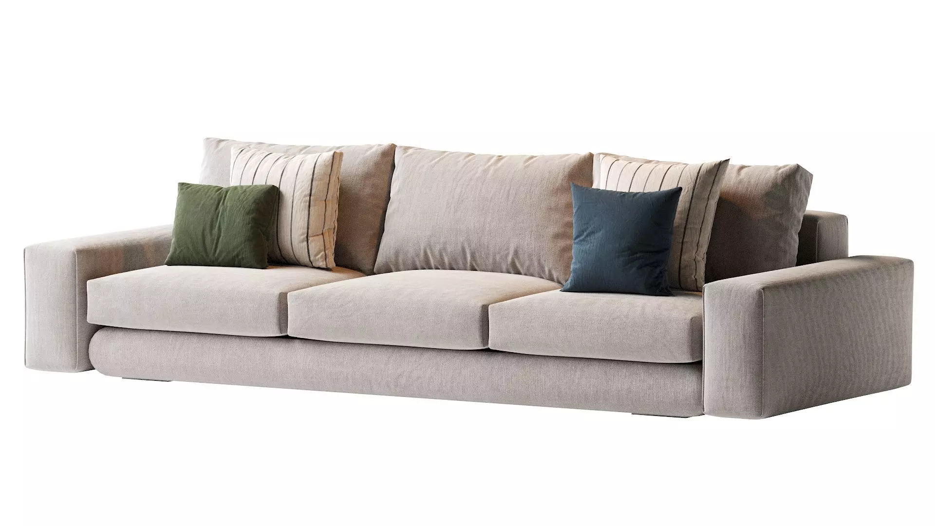 Hudson Sofa 3D model_0