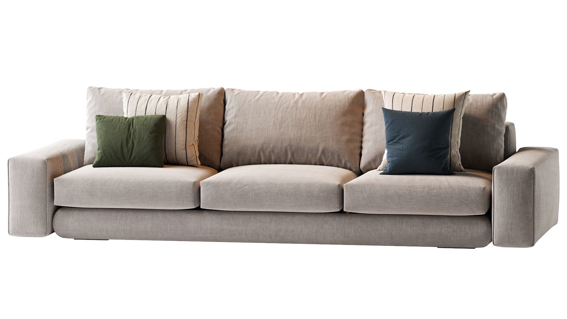 Hudson Sofa 3D model_1