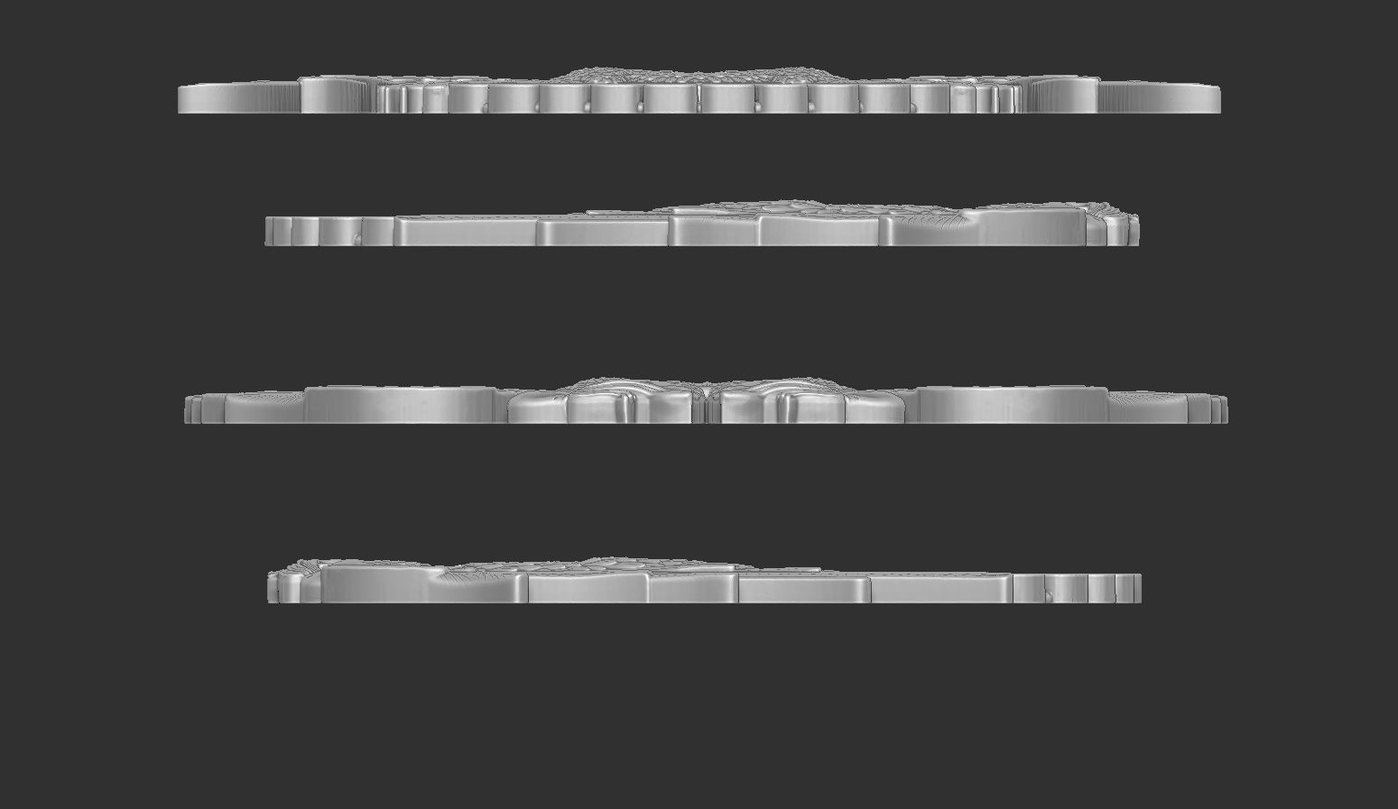 Two Headed Eagle 3D print model_8