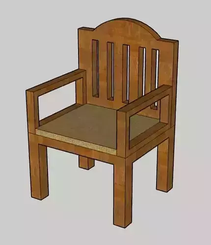 Wooden Chair 