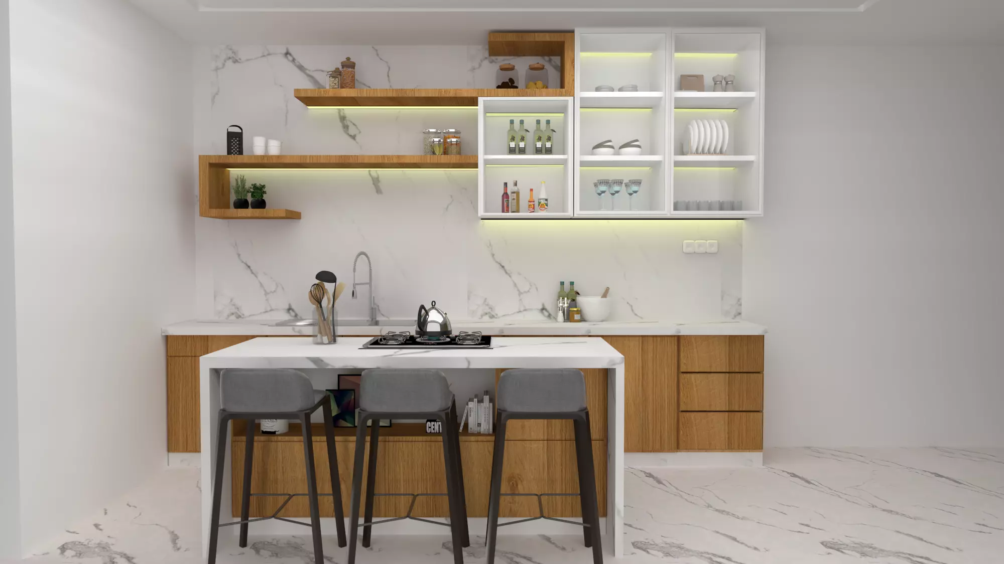 conception kitchen 2 3D print model