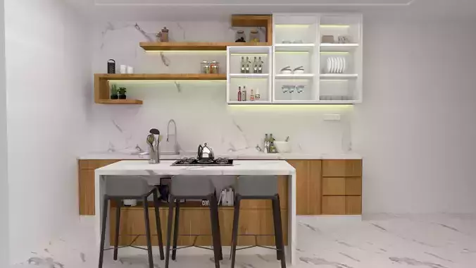 conception kitchen 2  3D print model