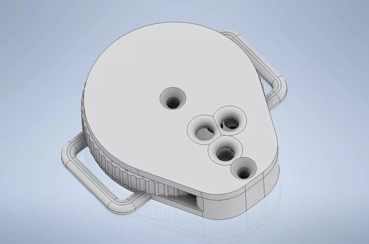 indexed pellet box for 59 pellets 3D print model_0