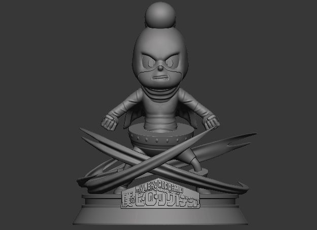 MINORU MINETA - MY HERO ACADEMIA 3D model_1