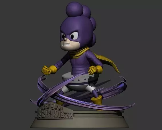 MINORU MINETA - MY HERO ACADEMIA 3D model_0