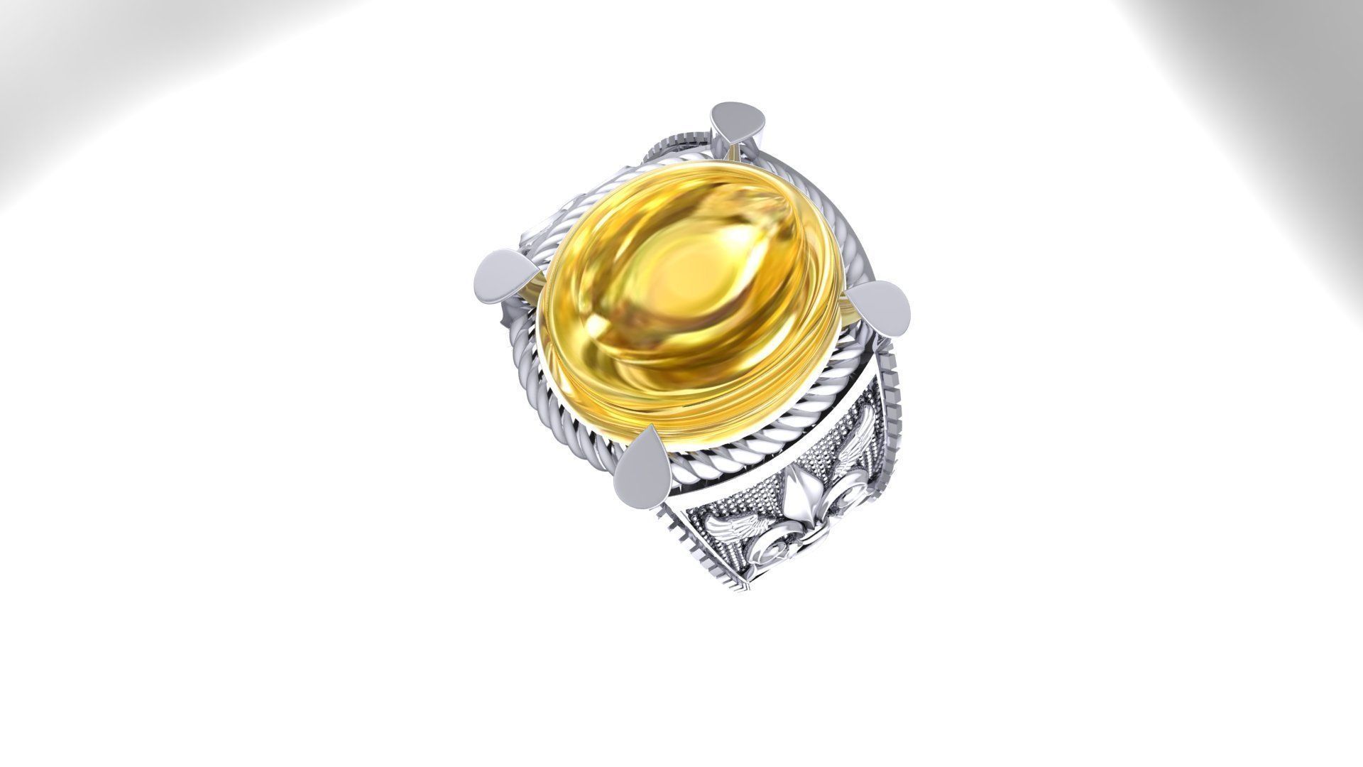 Ring 125  3D print model_7