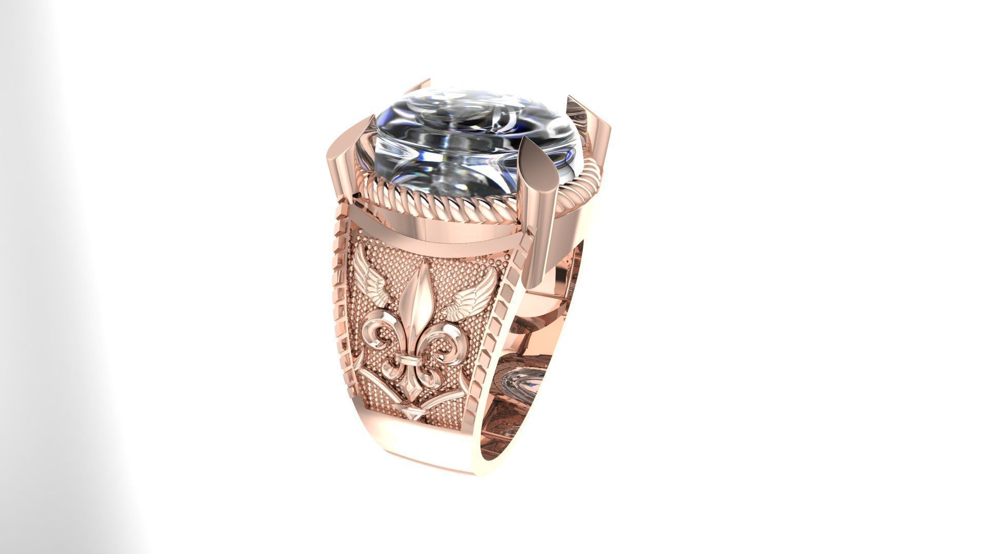 Ring 125  3D print model_6