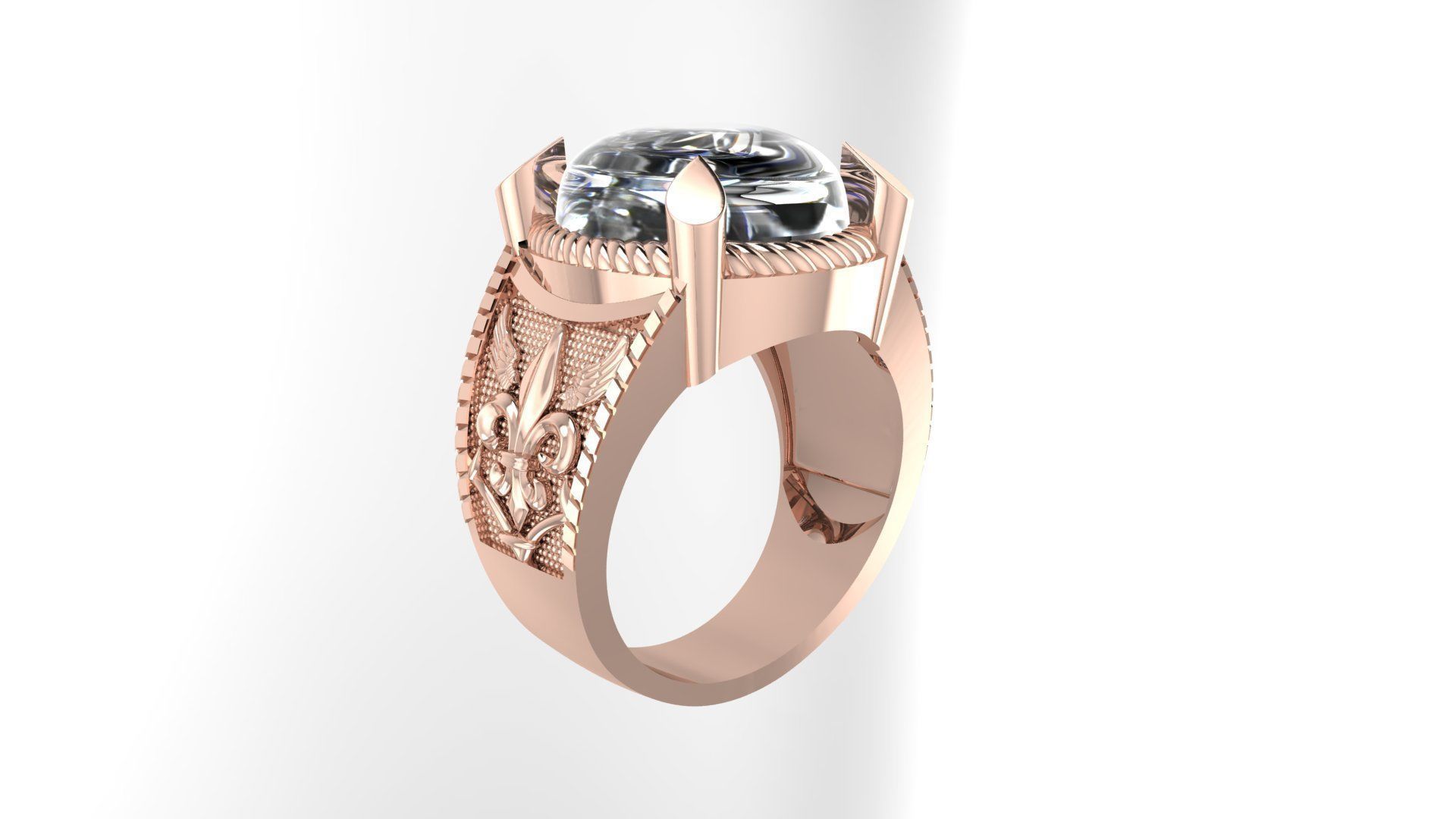 Ring 125  3D print model_5
