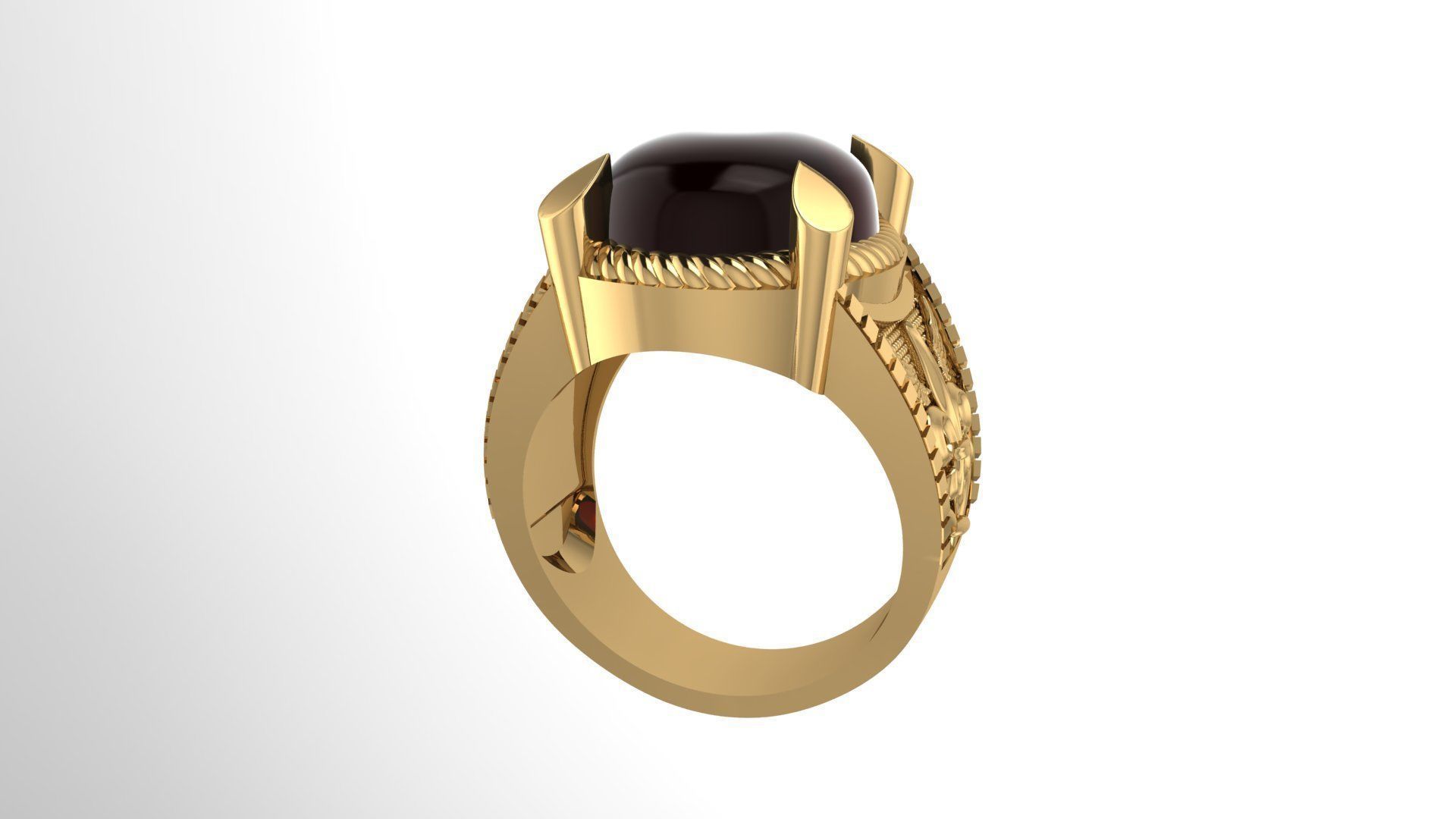 Ring 125  3D print model_2