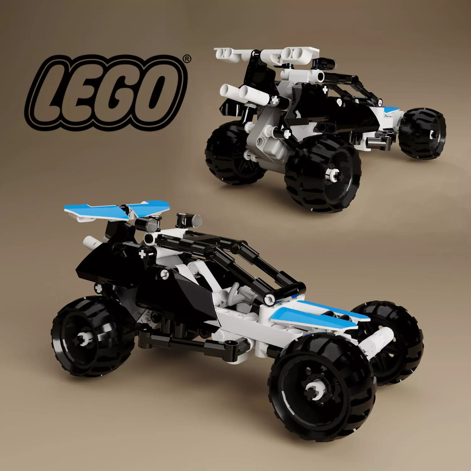 Lego Technic Off-road Racer 3D model