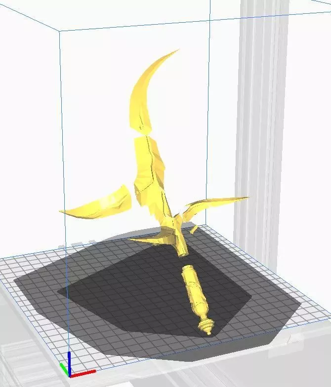 Black Knife Elden Ring Printable Free 3D print model