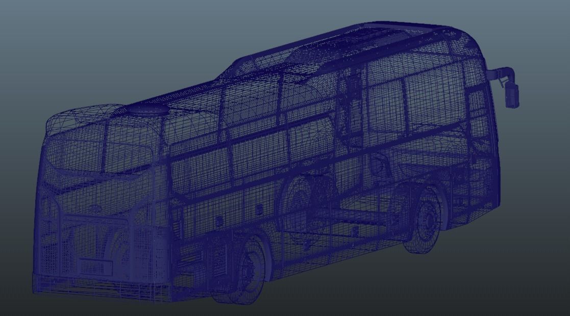 Hyundai Universe Luxury 3D Model 3D model | CGTrader