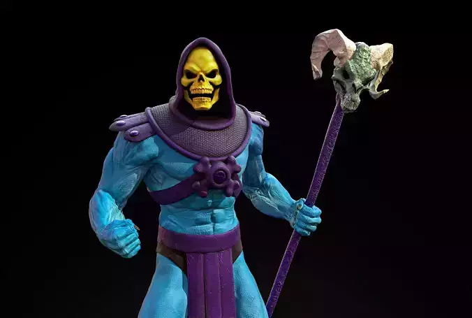 Skeletor - Masters of the Universe 3D print model