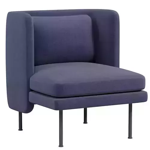 Bloke Velvet Lounge Chair