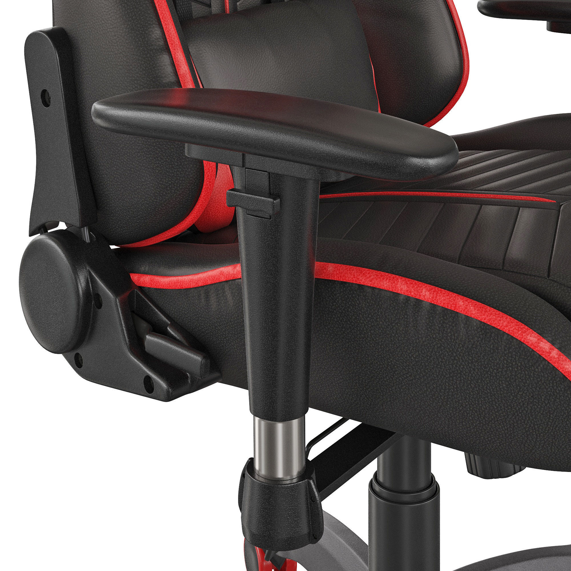 Computer chair Delta 3D model_6