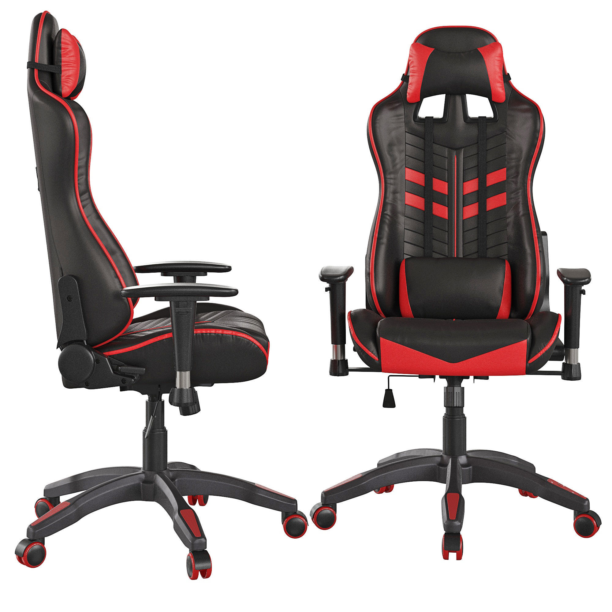 Computer chair Delta 3D model_3