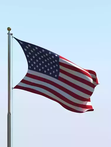 Animated USA Flag 