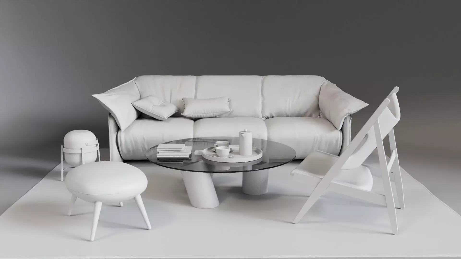 Ty-flow - Reveal objects 3ds Max Corona renderer 3D model_0