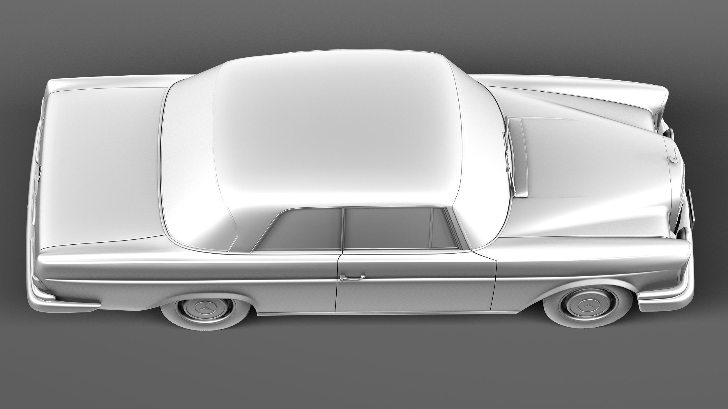 Mercedes-Benz 300SE W112 Coupe 3D model_15