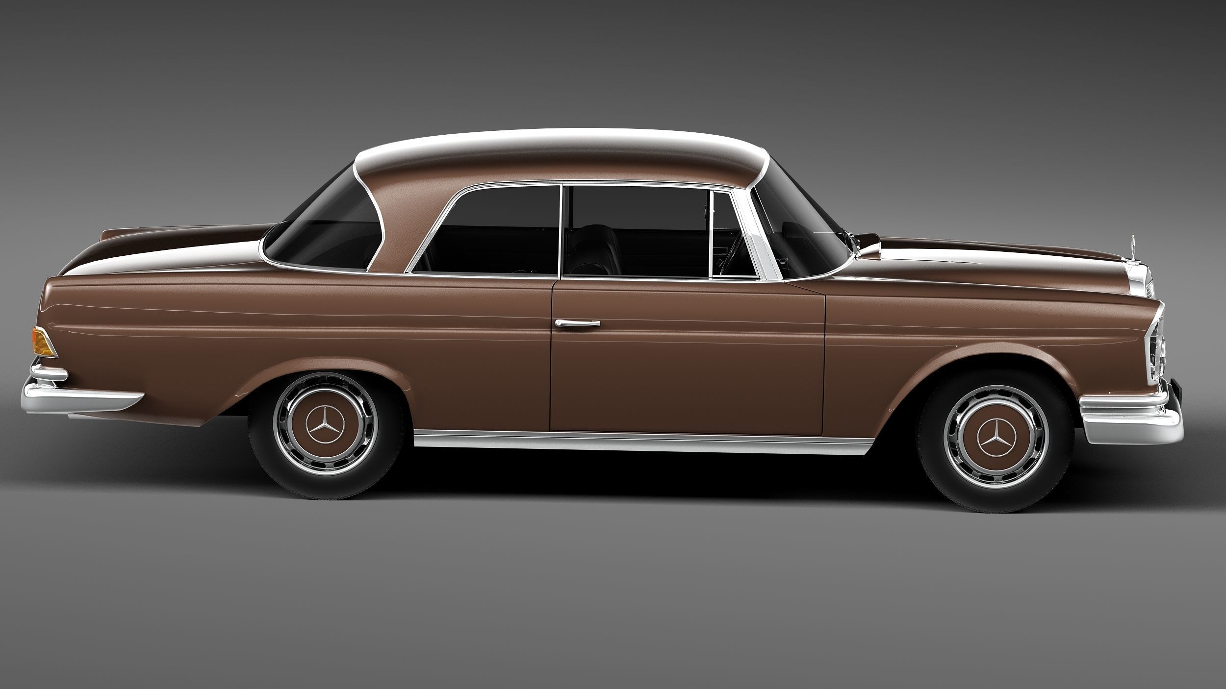 Mercedes-Benz 300SE W112 Coupe 3D model_6