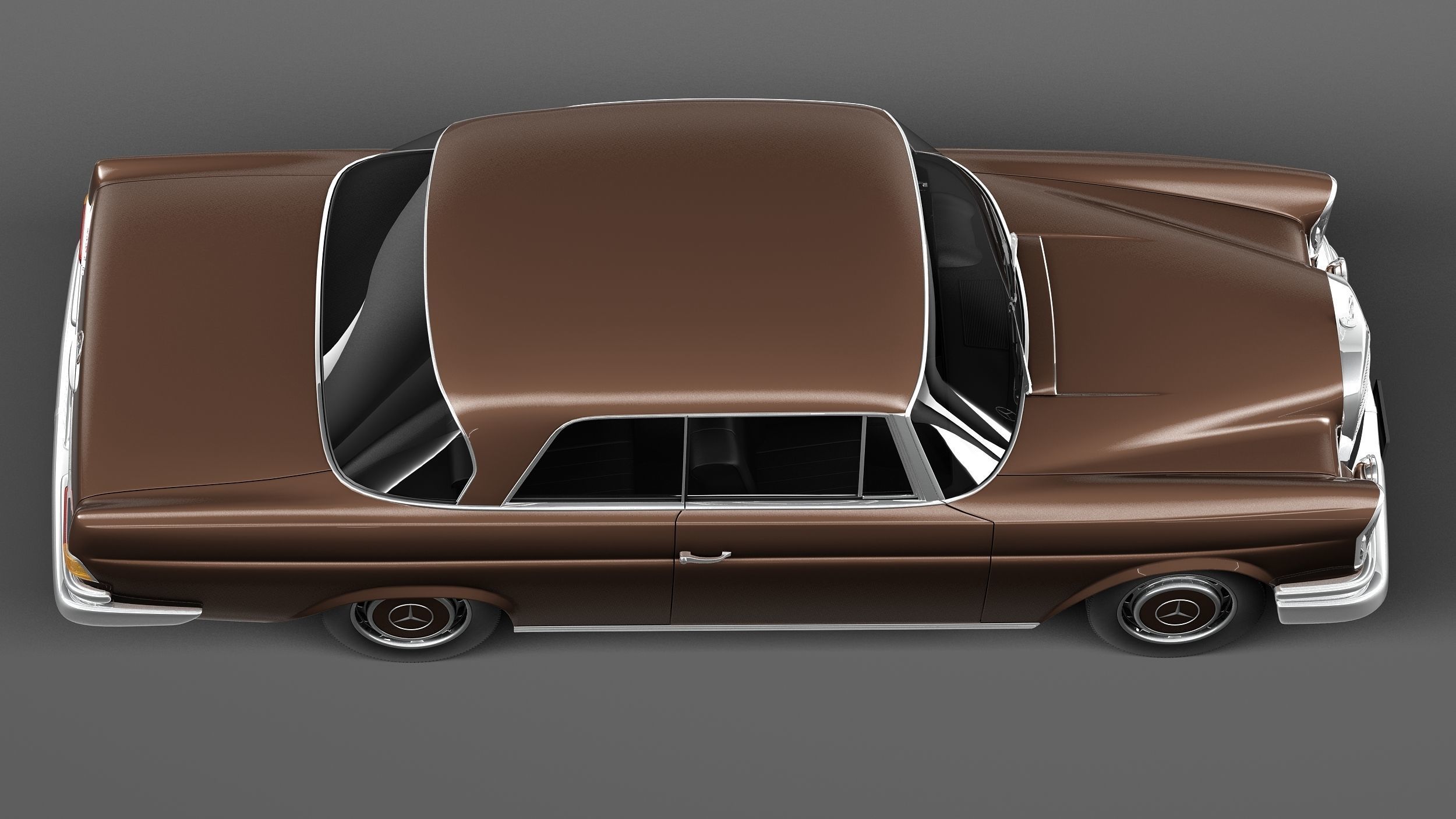 Mercedes-Benz 300SE W112 Coupe 3D model_7