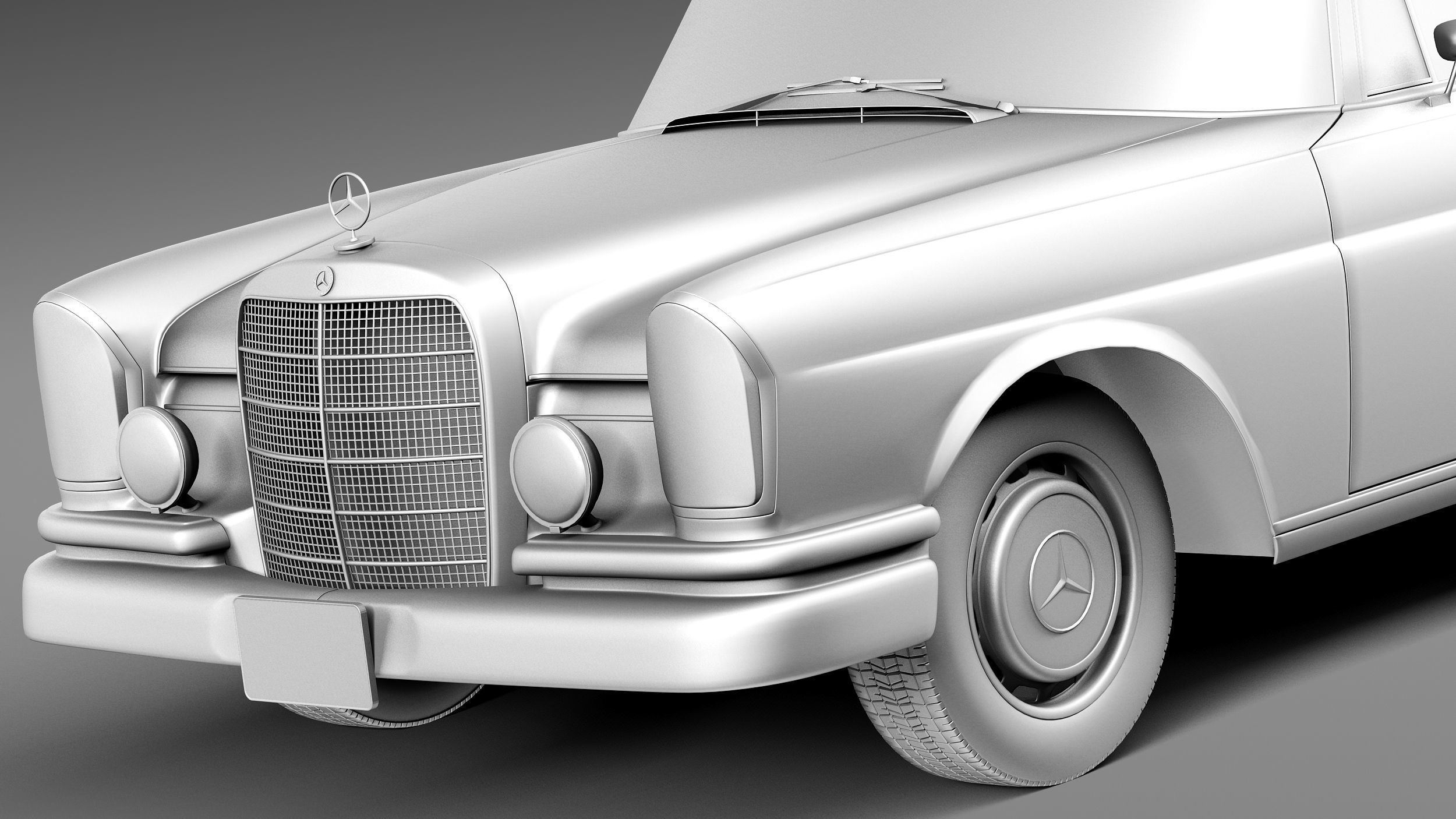Mercedes-Benz 300SE W112 Coupe 3D model_10