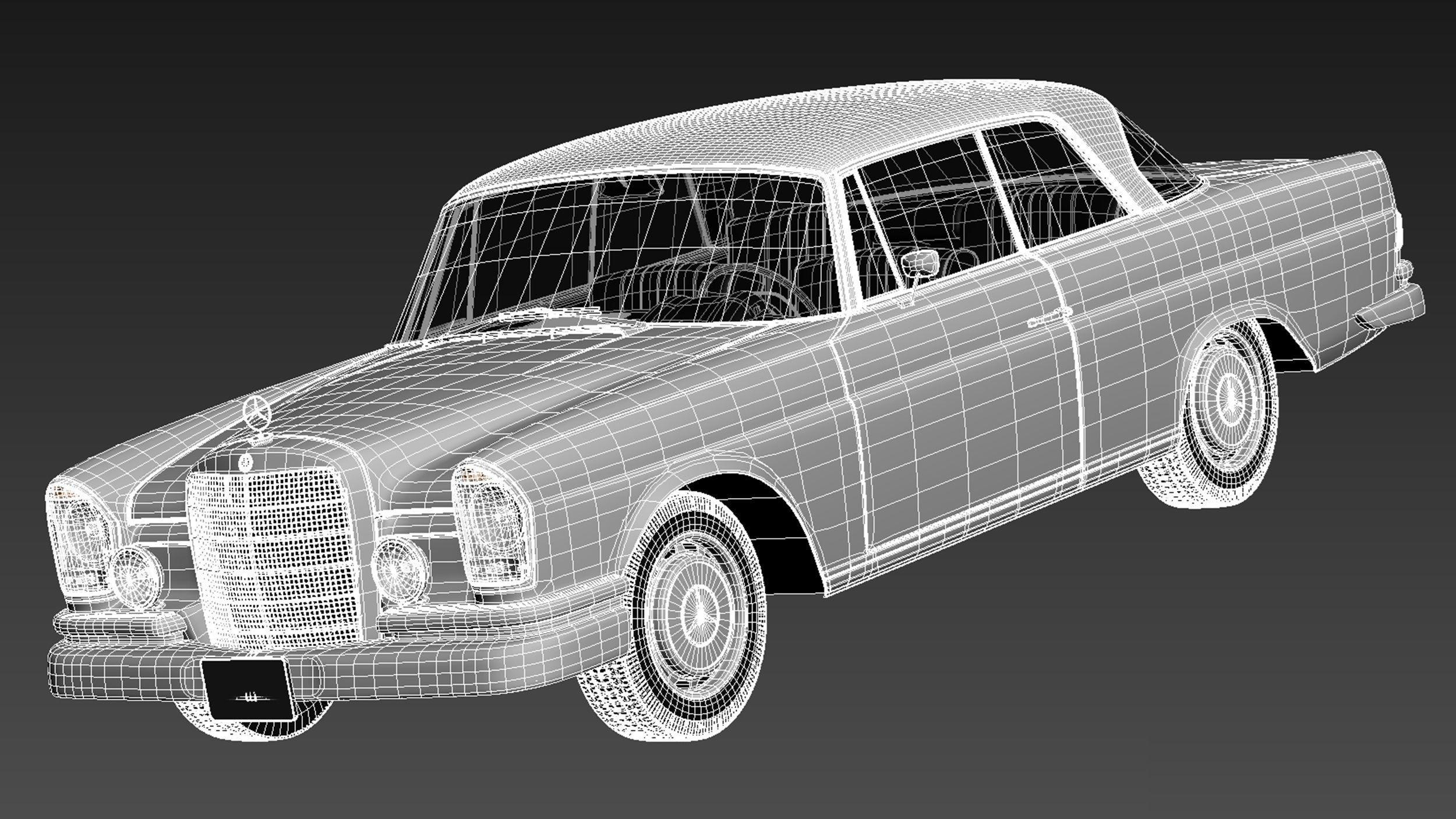 Mercedes-Benz 300SE W112 Coupe 3D model_18