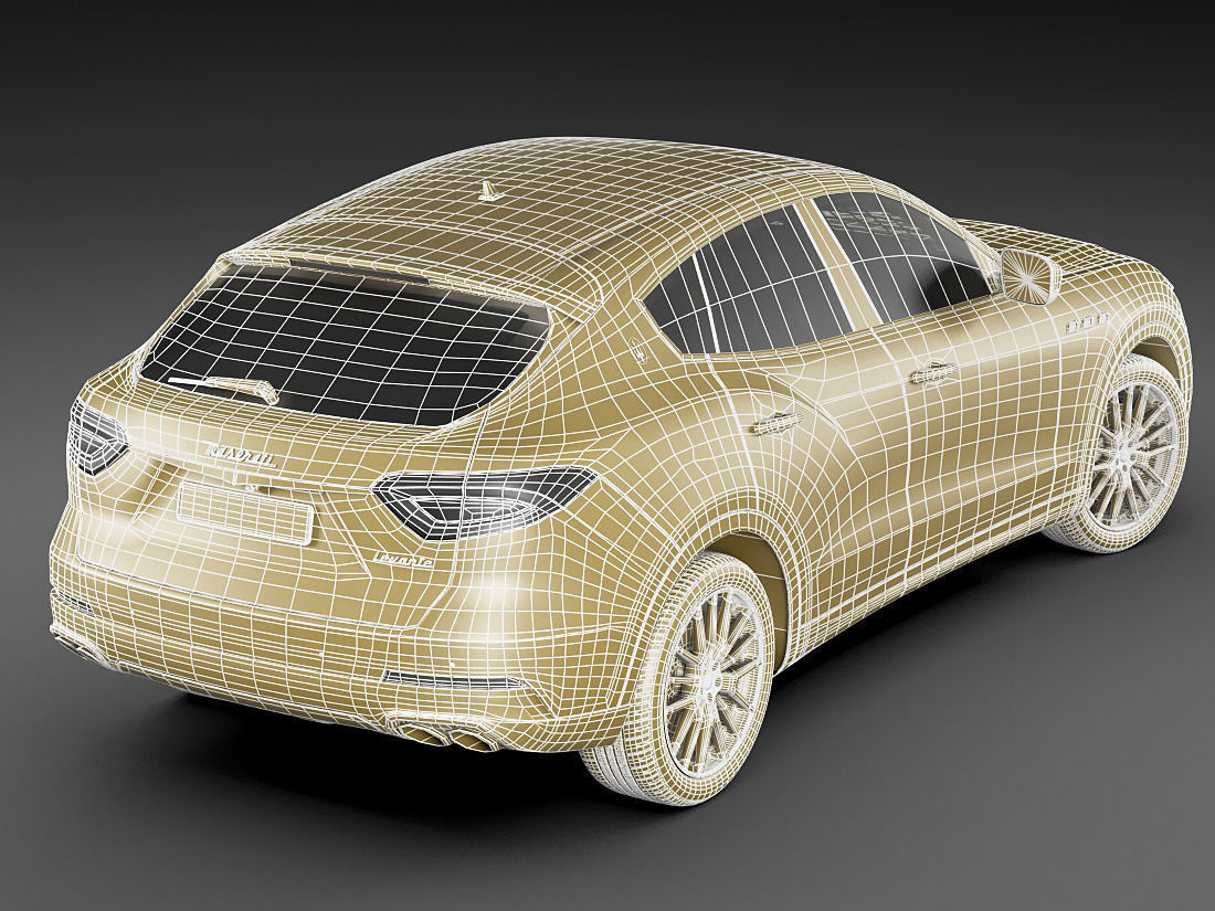 Maserati Levante 2017 3D model_19