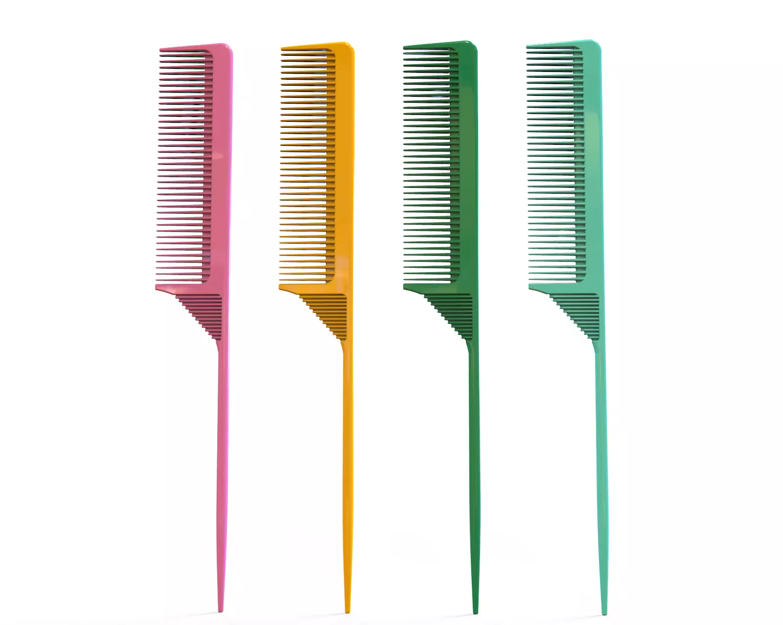 Rat Tail Hair Comb 3D print model